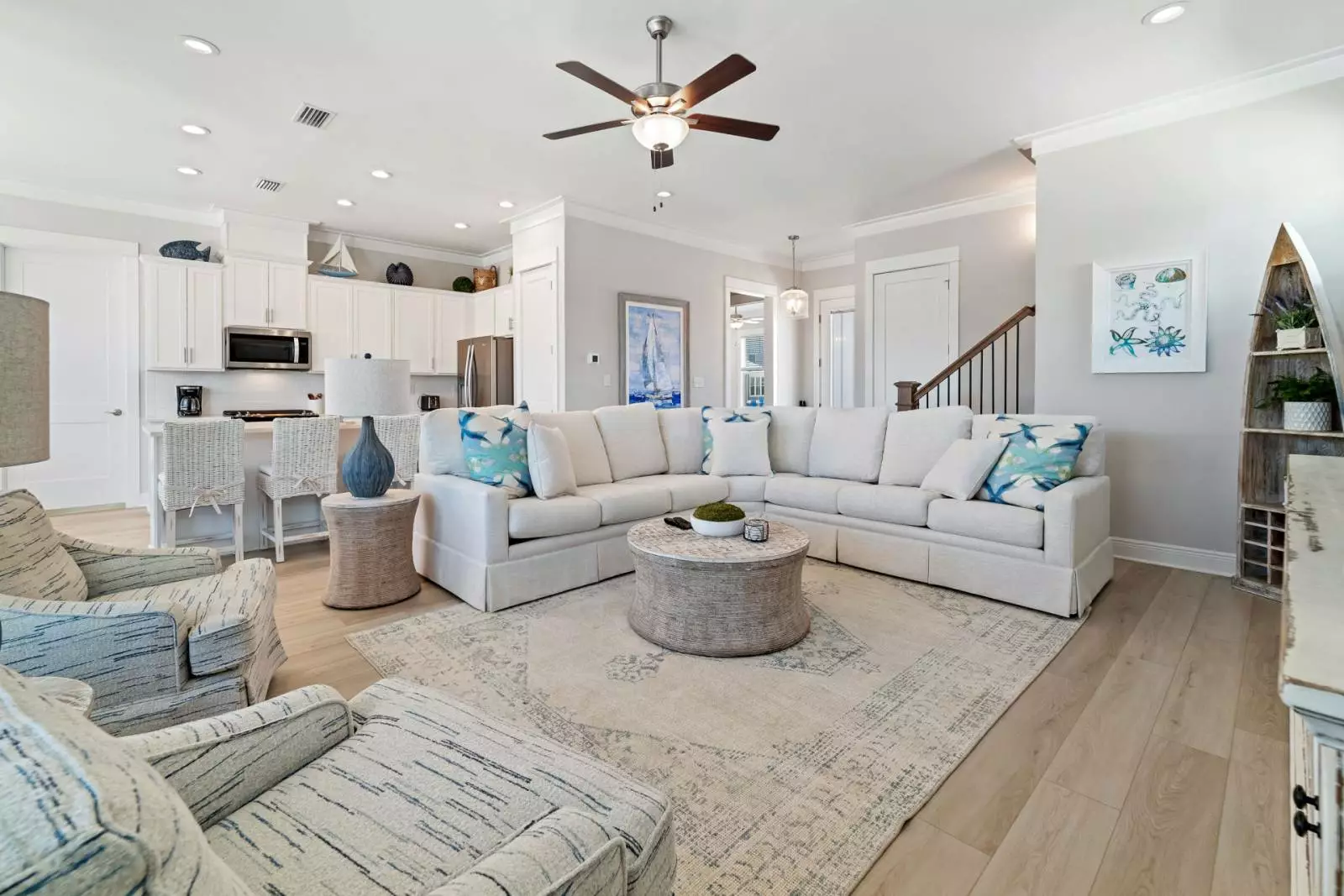 vacation rental living room