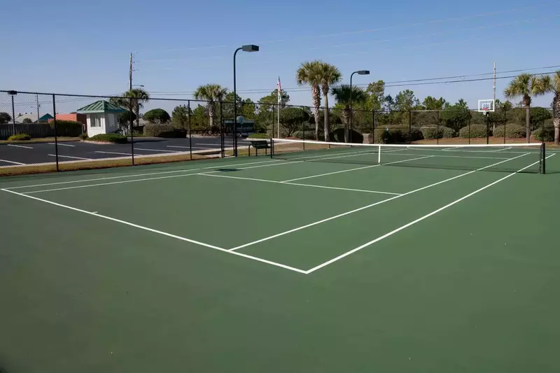 Tennis courts