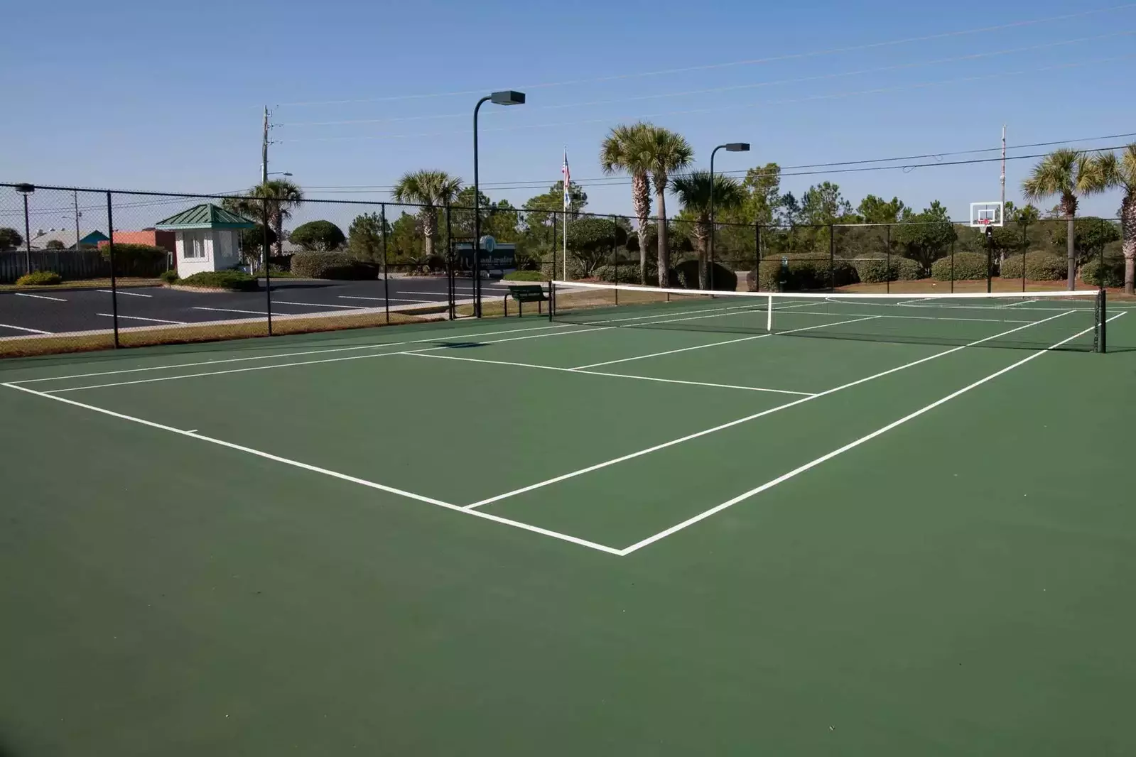 Tennis courts