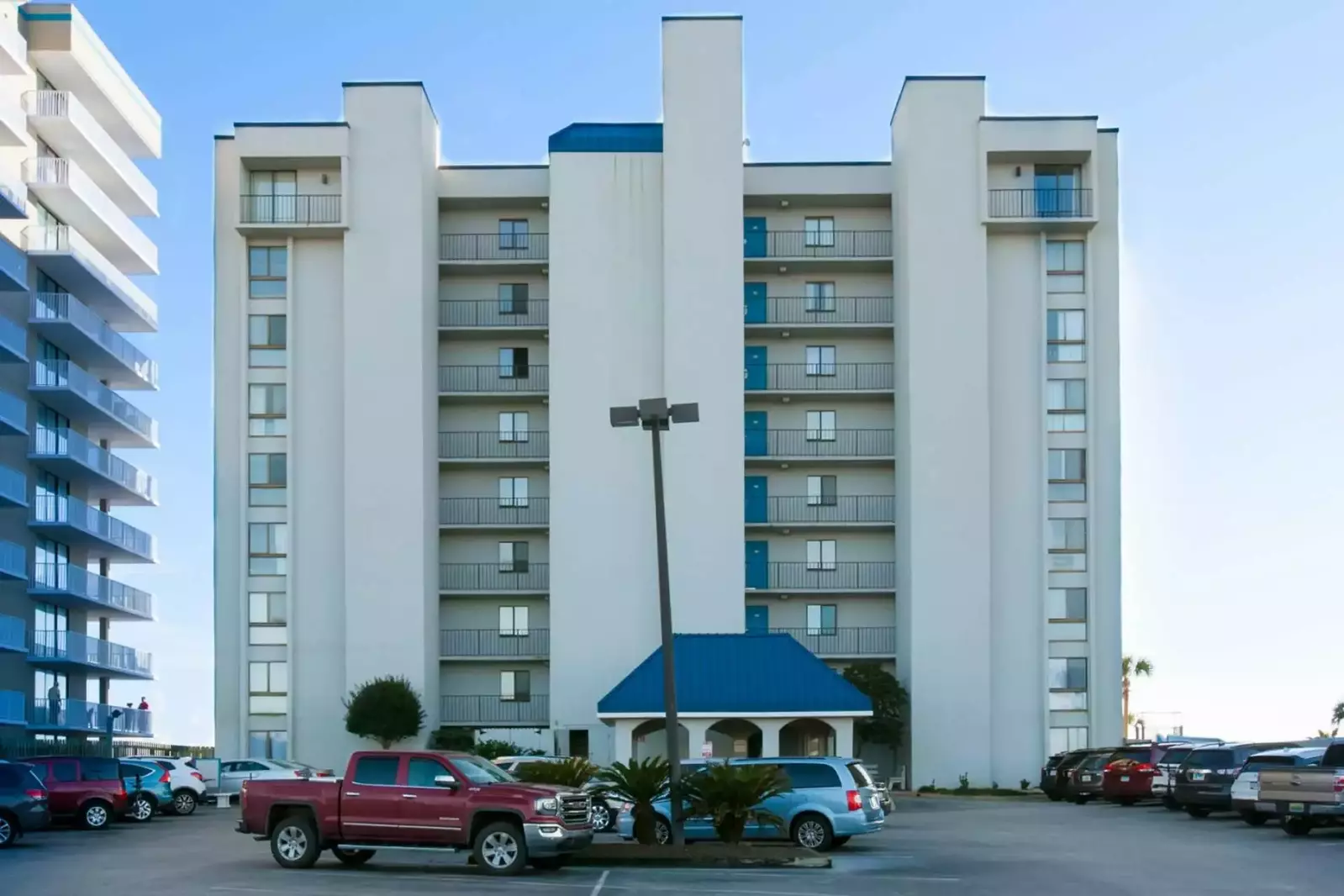 Romar Tower from the front