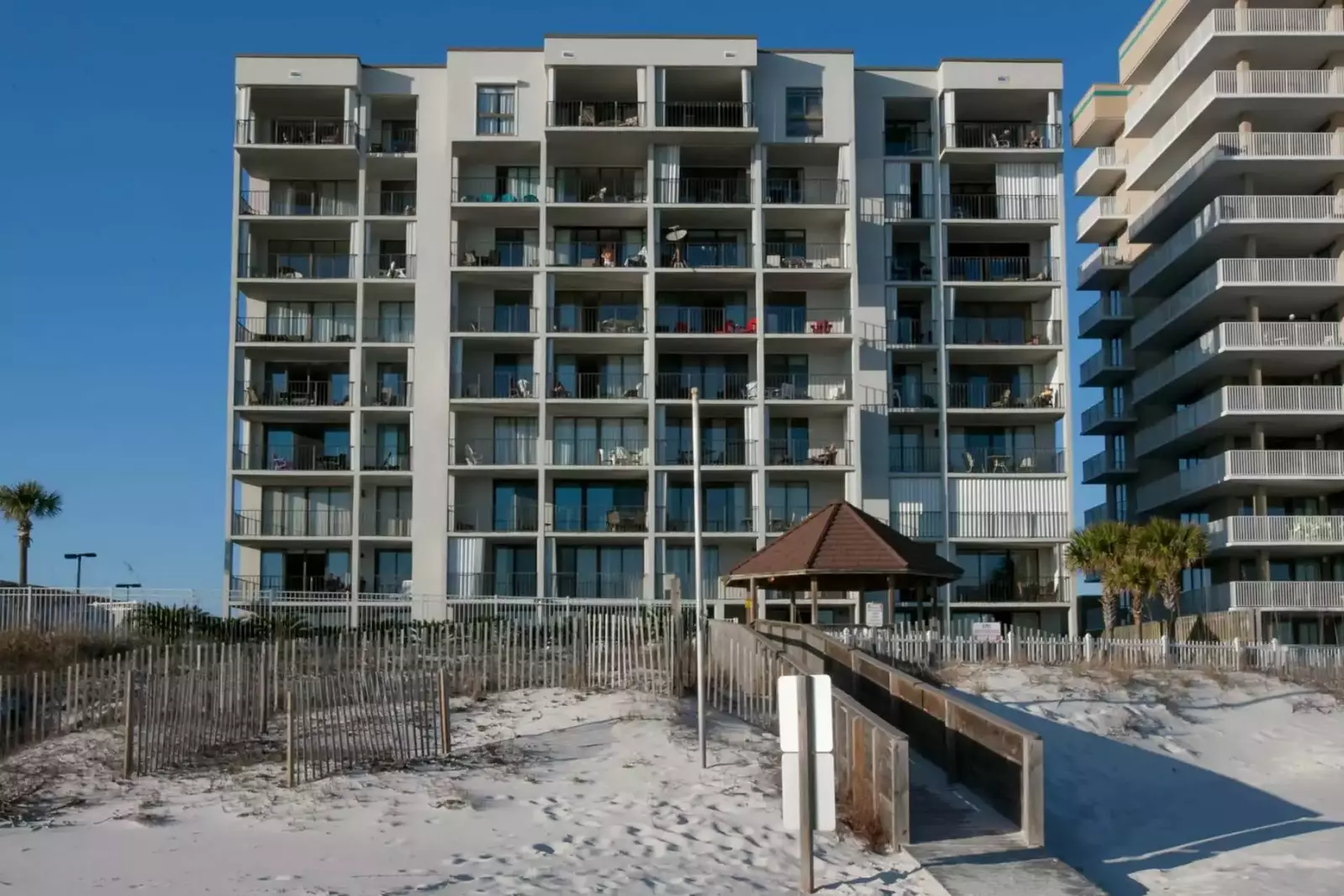 Romar Tower from the boardwalk
