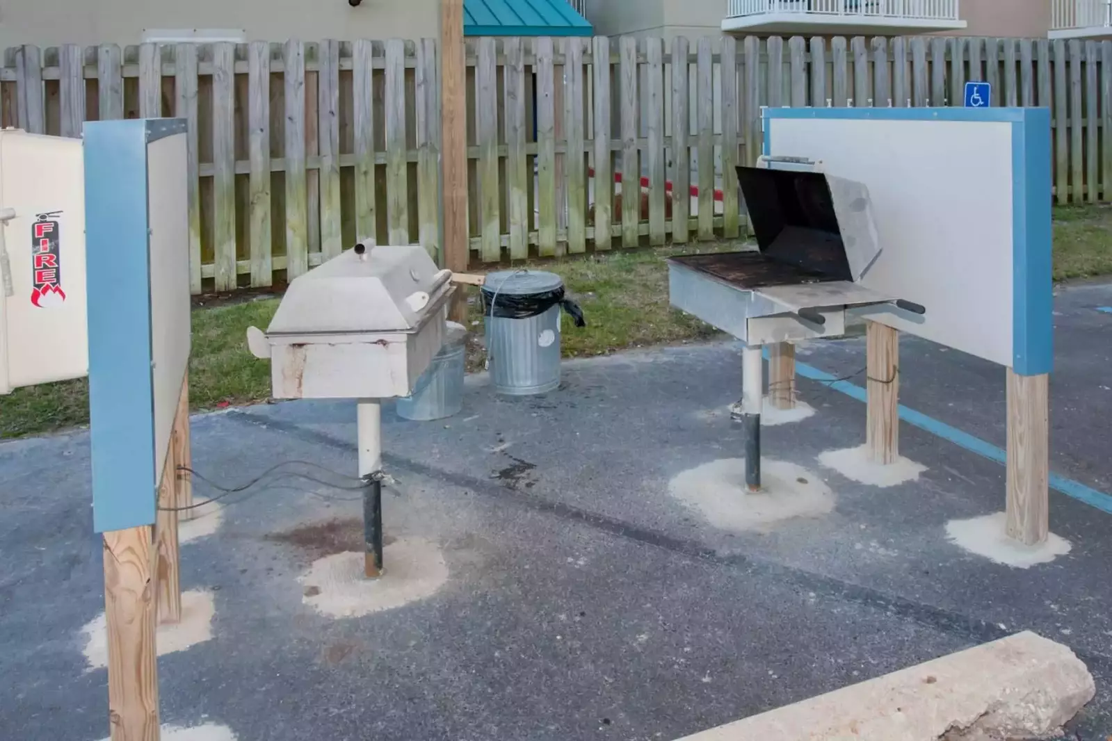 Grill and picnic area