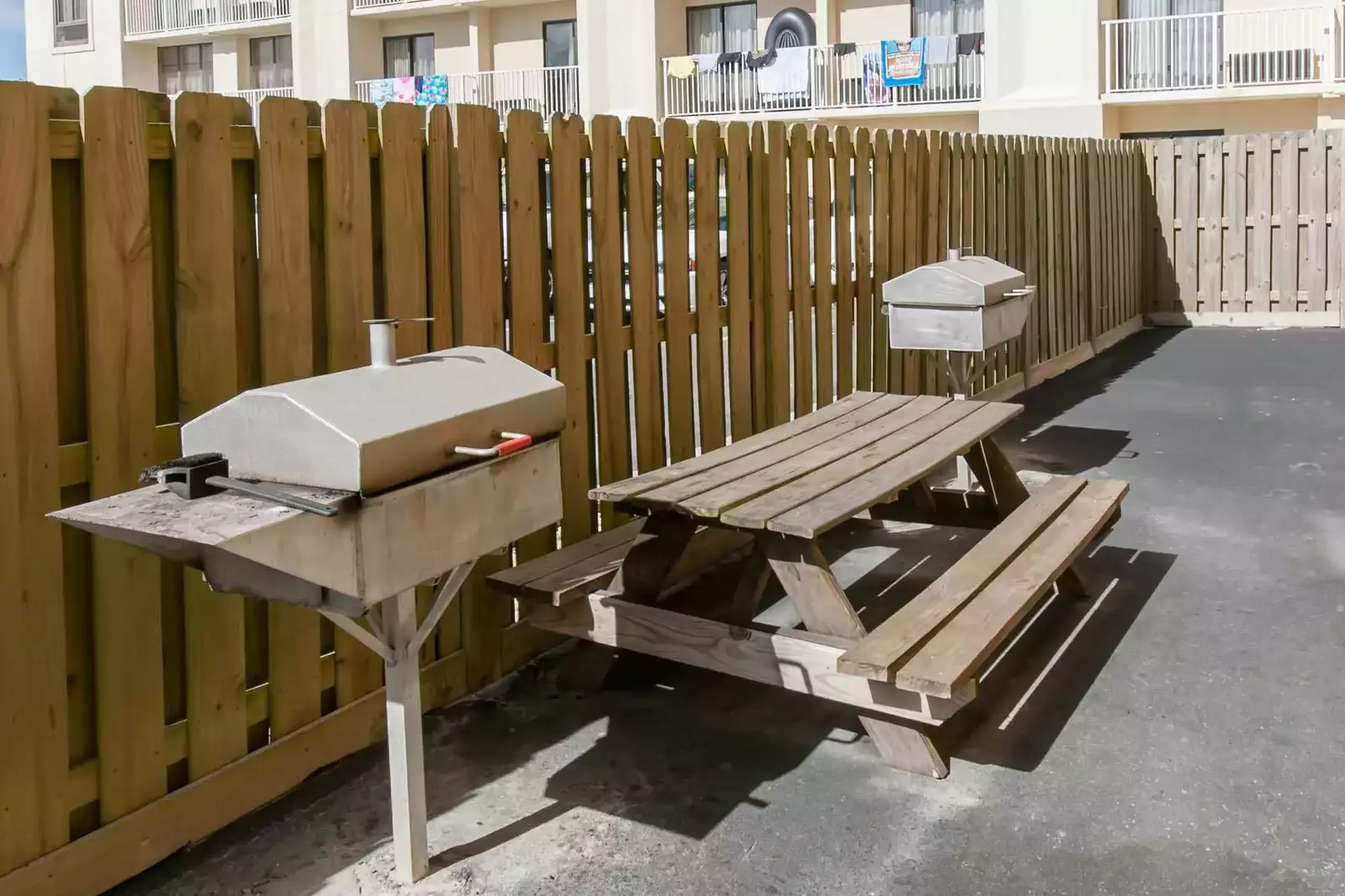 Grill and picnic area