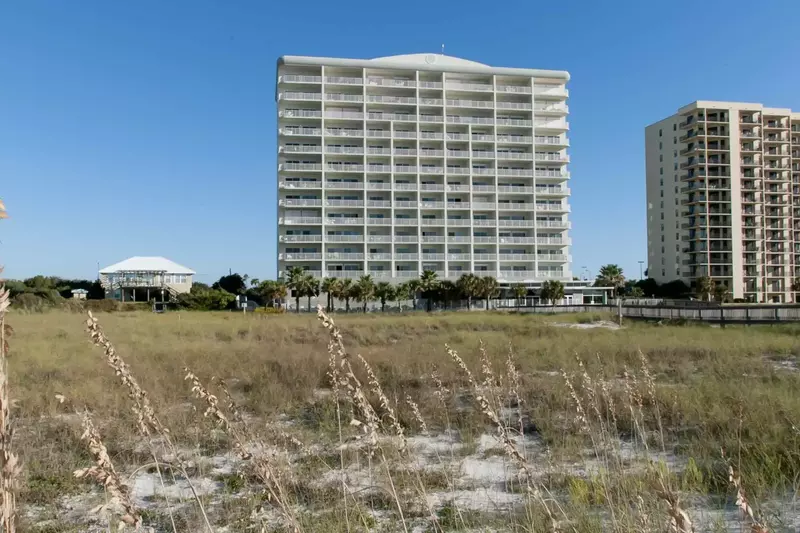 Tidewater Condominiums from the dunes