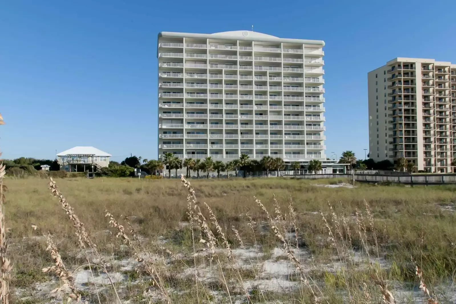 Tidewater Condominiums from the dunes