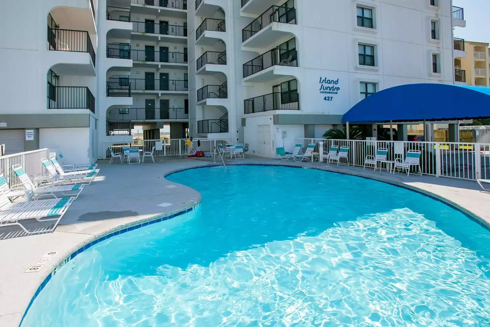 Large community pool