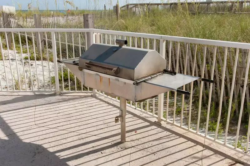 Community grill area