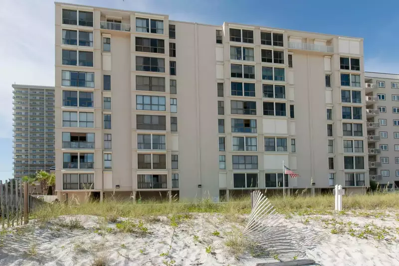 Edgewater West from the beach
