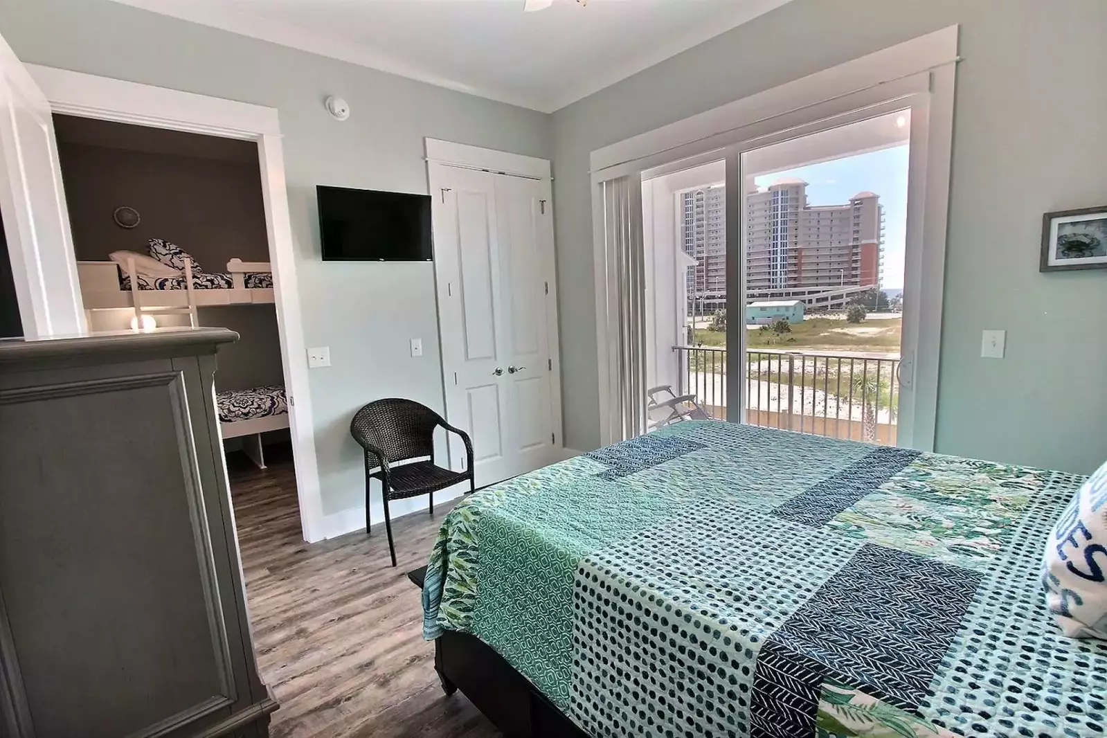 Primary room looking towards bunk area