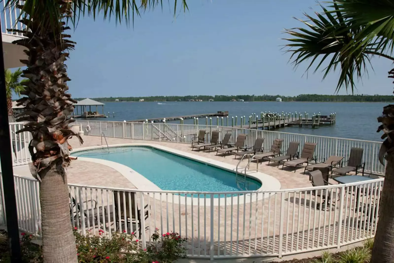 Alternate view of pool and Little Lagoon
