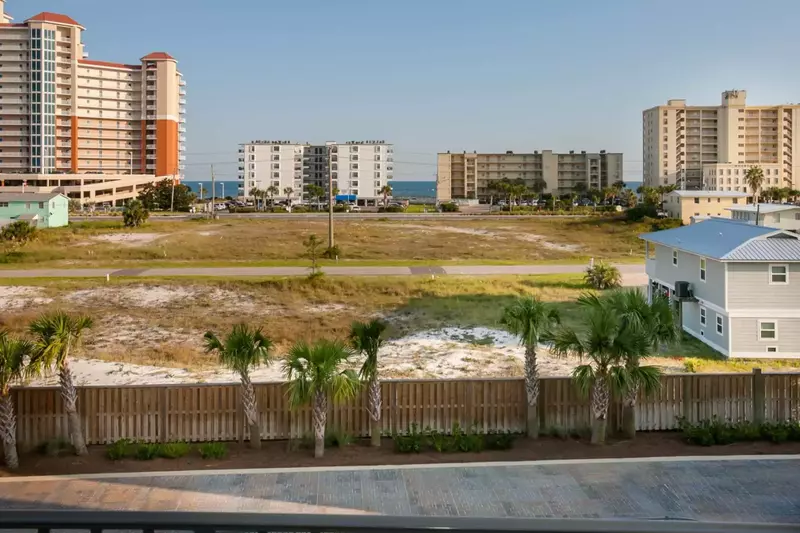 View of Gulf across street