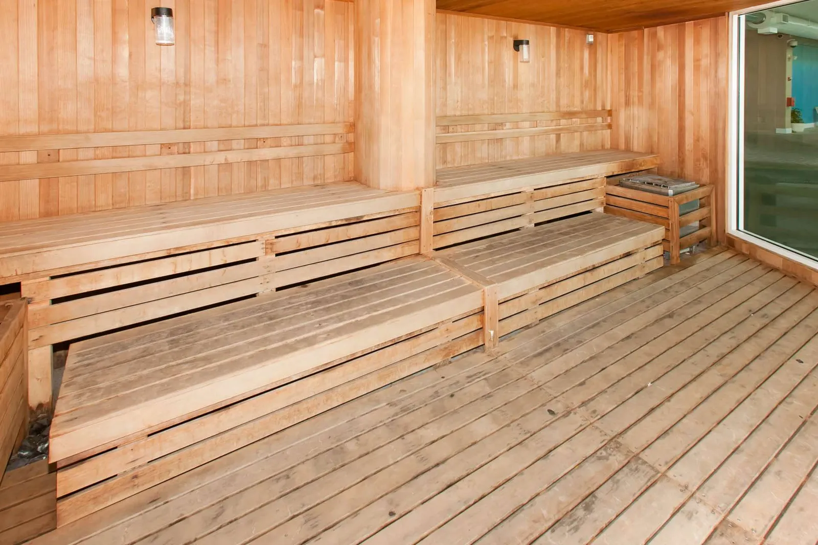 Large sauna